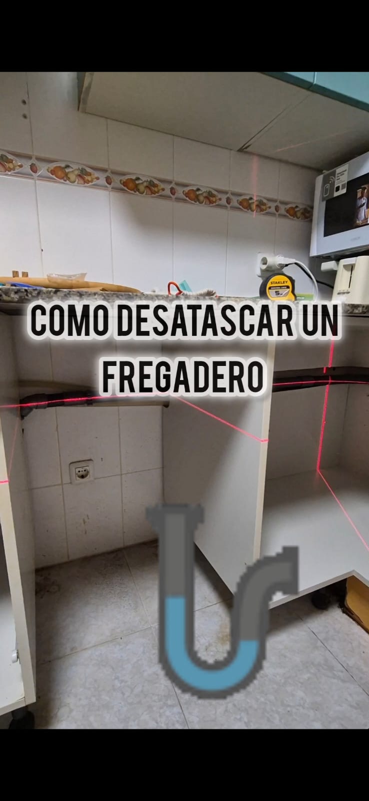 Cómo desatascar un fregadero
